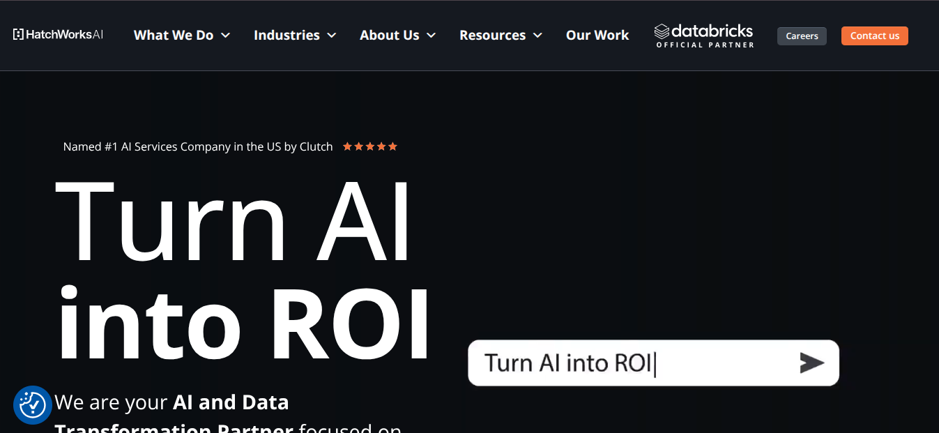 a snapshot of the company mentioned under the list of top best ai development companies in the world